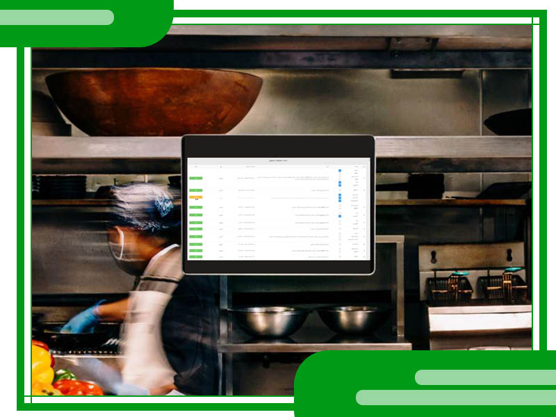 مدیریت سفارشات آنلاین غذا